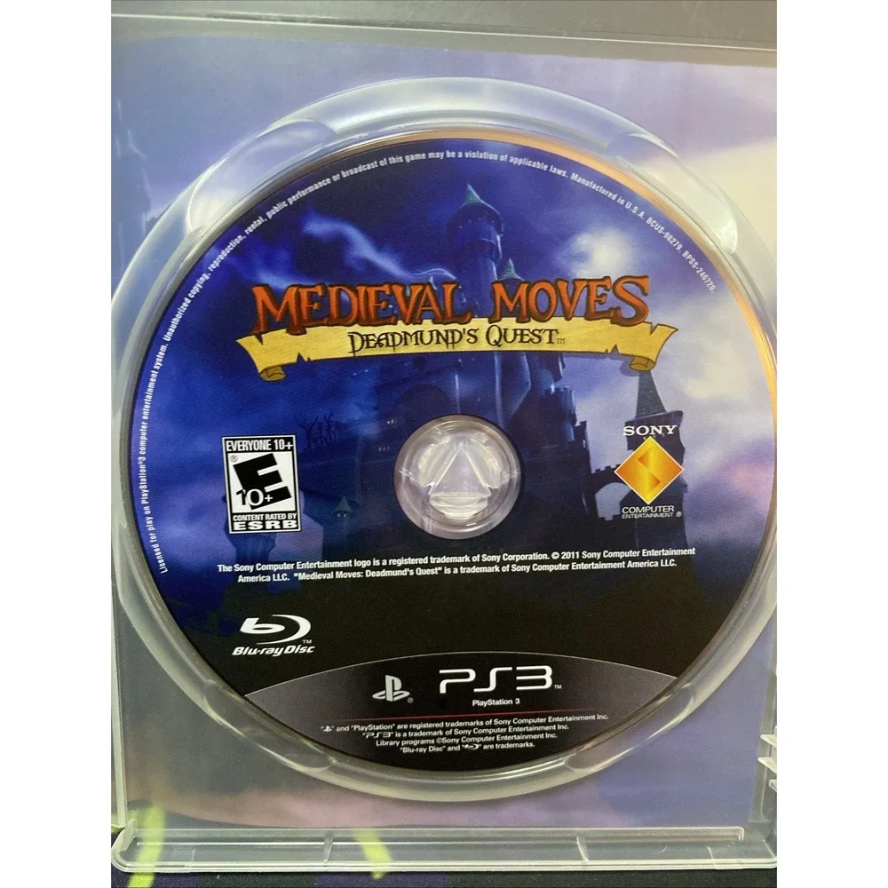 Sony Medieval Moves: Deadmund's Quest PS3 Move Compatible Online Play E10+ 2011